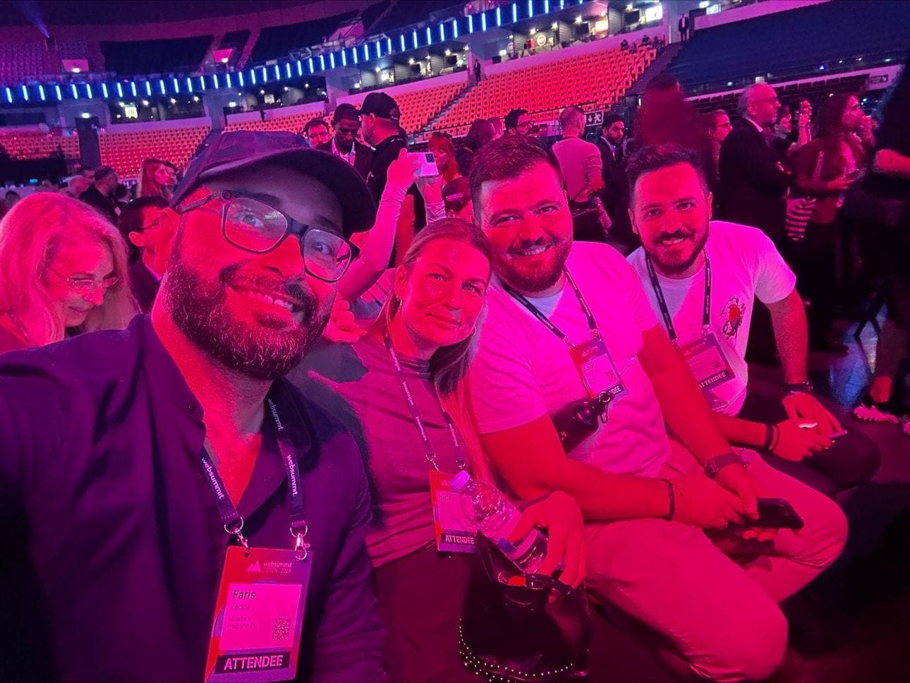 Seeing friends and meeting new people is one of the biggest benefits of events such as the Web Summit