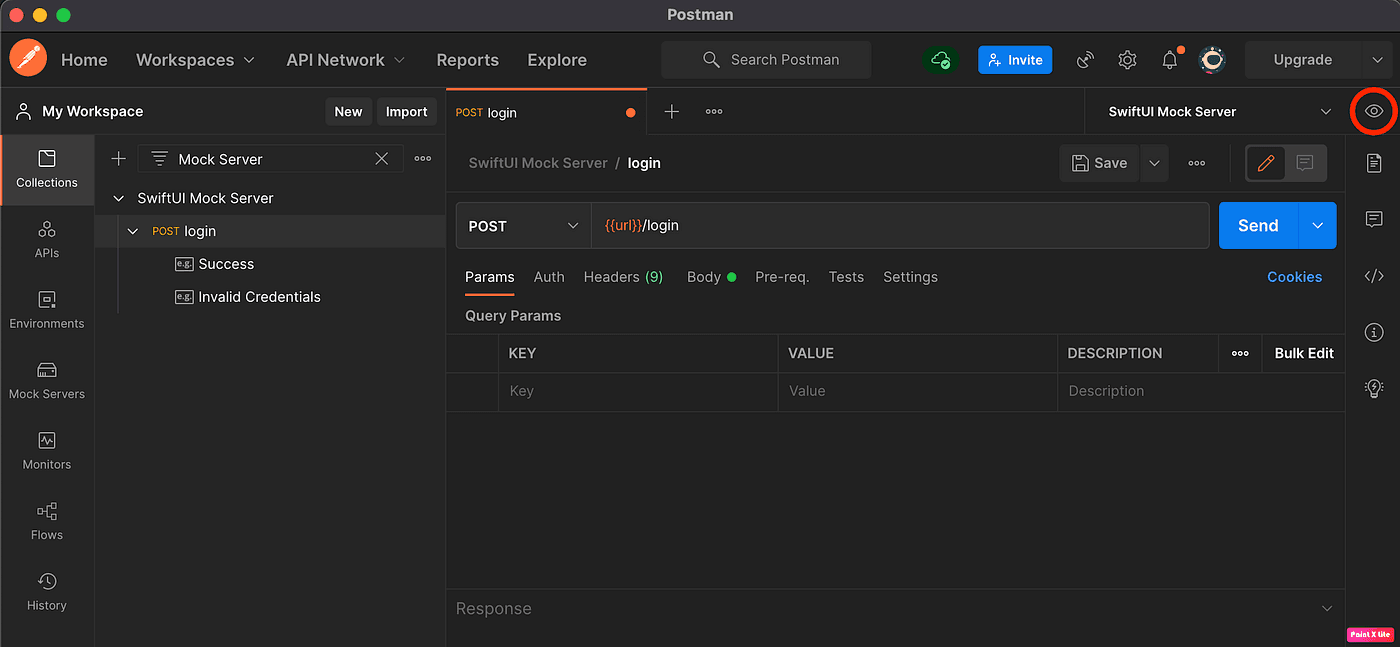 Build your first SwiftUI app (Part 4): Set up a mock server with Postman