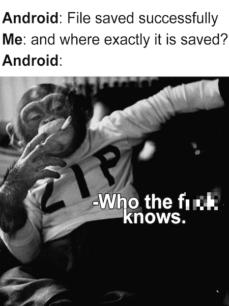 Android is sometimes unbearable
