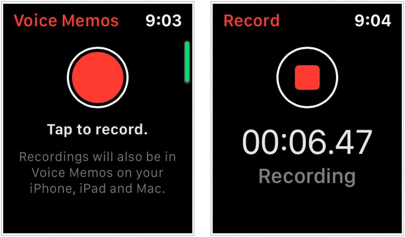 Recording a message is a quick and expressive way of communication.