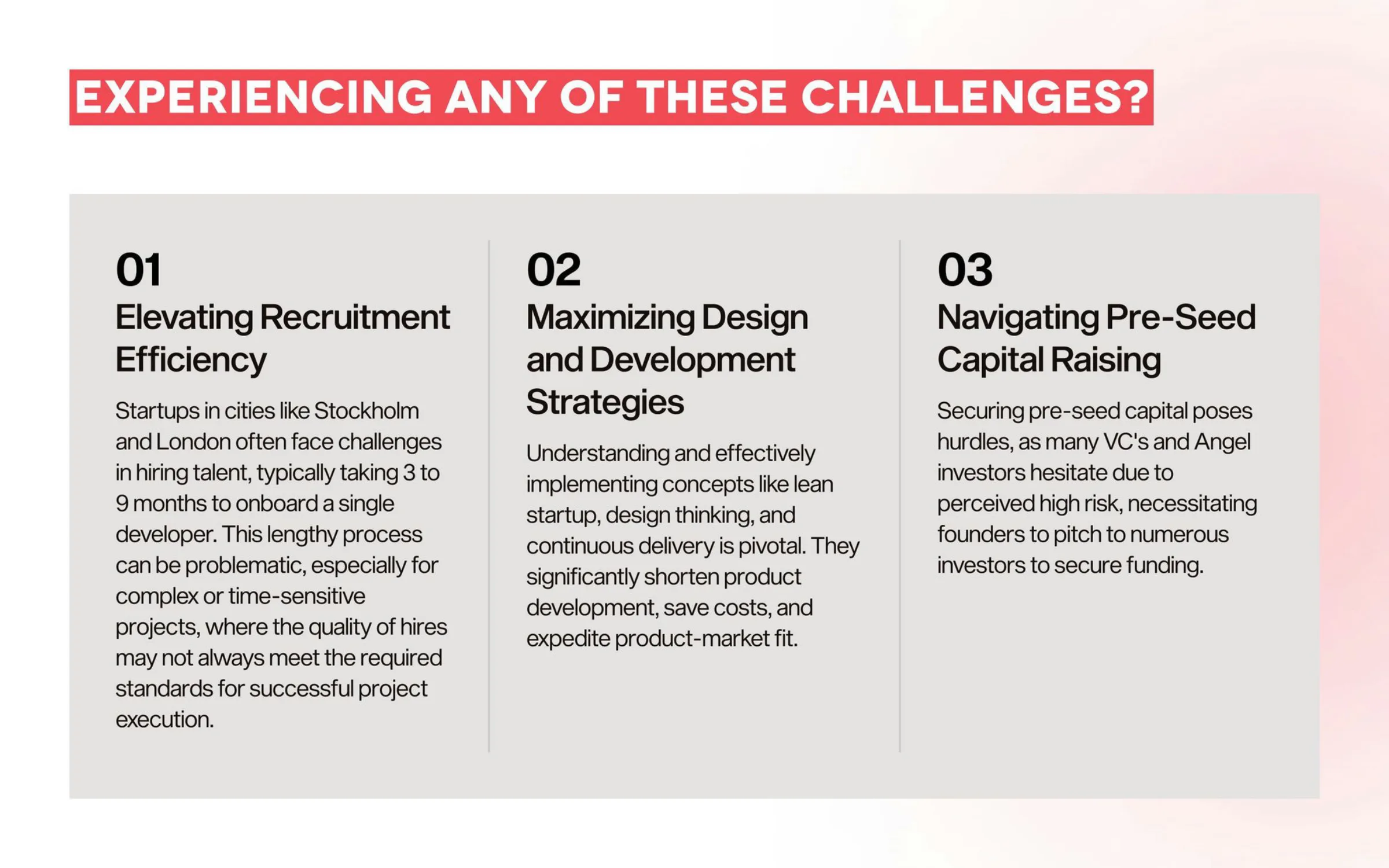 Pitch deck, slide 4 of 20