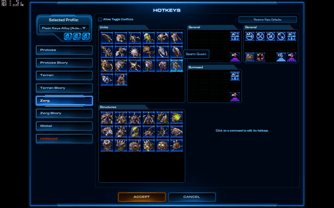 Seriously, there are way too many hotkeys in Starcraft.