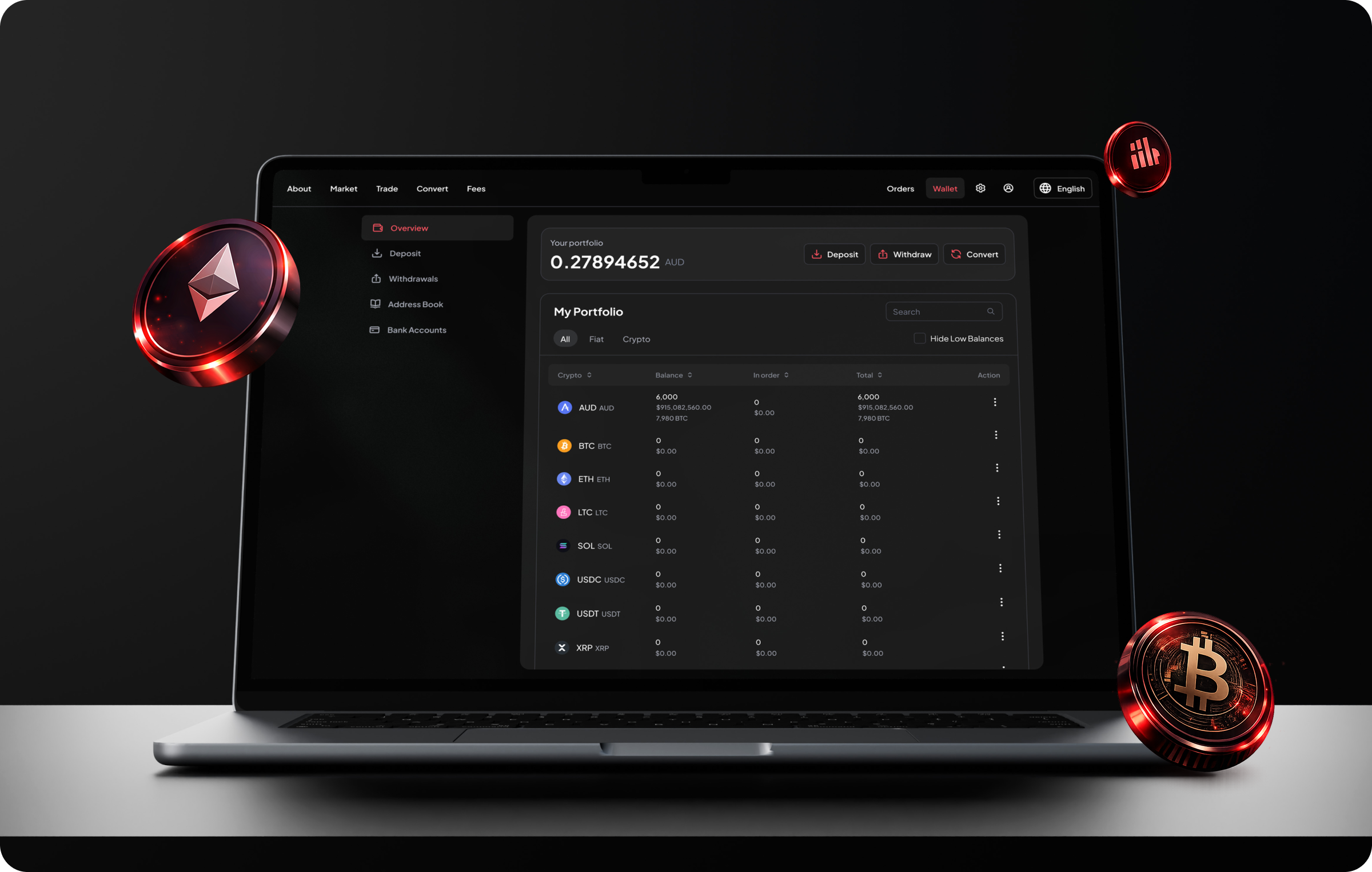 FinTech digital asset exchange platform