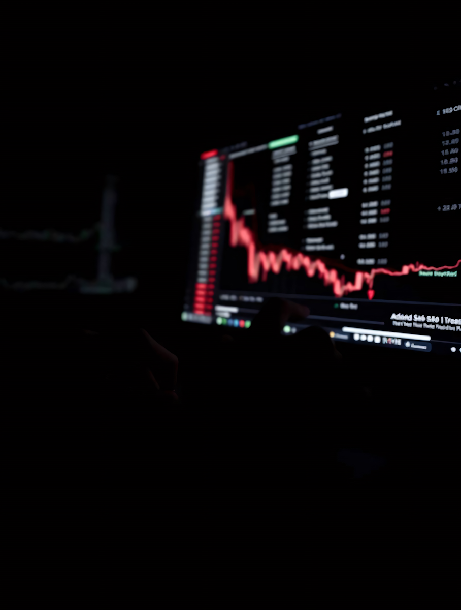 FinTech trading platform interface